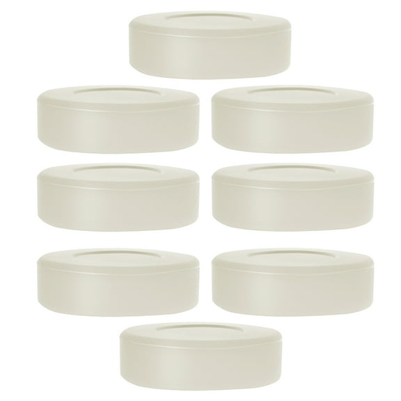 OFFIGAM Durable PVC Glow in The Dark Youth Hockey Pucks for Sports 8Pcs