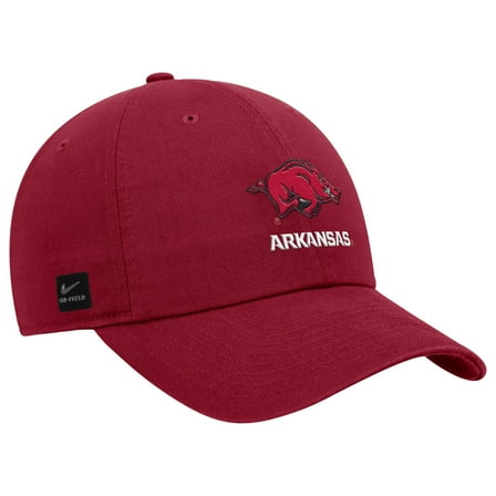 Men's Nike Cardinal Arkansas Razorbacks 2025 On-Field Club Adjustable Hat