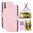 thumbnail image 1 of TECH CIRCLE Fit for Samsung Galaxy S21 (6.2 inch) Wallet Case with ID Credit Card Slots & Cash Pocket,Premium PU Leather Shockproof Magnetic Flip Kickstand Phone Cover,Pink, 1 of 8