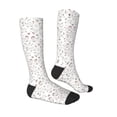 thumbnail image 3 of Picia Women Crew Soft Moisture-wicking Socks Funny Chicken Pattern Design Cotton Socks, One Size fit All, 3 of 9