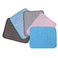 thumbnail image 4 of Waterproof Cloth Pet Cooling Mat for Summer Dog Cat Summer Slpeeping Pink 62 * 50, 4 of 8