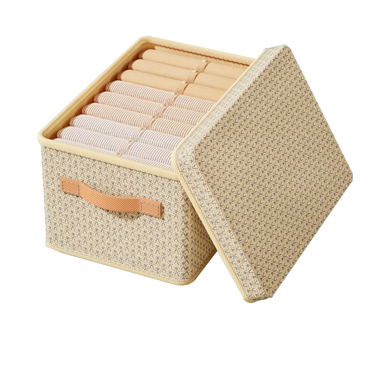 Bexikou Closet Organizer Bins, Storage Baskets for Shelves, Closet Storage Bins with Handles, Closet Shelf Organizer and Storage, Storage Bins for Organizing, Large