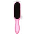 thumbnail image 2 of Lima de pie ancha de esmeril, herramienta de pedicura de doble cara, lima de pie colosal para hombres y mujeres, eficaz para el talón agrietado, removedor de callos, depurador de pies, lima de pie, 2 of 6