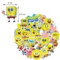 thumbnail image 3 of Decoración de fiesta de cumpleaños de Bob Esponja, globo de papel de aluminio para niños, suministros para eventos, vajilla desechable, pancarta, regalo de fondo, 3 of 5