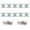 style 3, variant on 10pcs Zinc Alloy Butterfly Corner Bracket, Plank Corner Connector Removable,with Screws Furniture Hardware Fittings