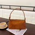thumbnail image 2 of Small Suede Purse Suede Mini Shoulder Bag For Women 2025 Fall Winter Handbag Clutch, 2 of 4