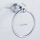 thumbnail image 4 of Crystal Towel Ring, Bathroom Hand Towel Holder Chrome Towel Rack Accessories Wall Mounted, Polished, 4 of 4