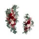 thumbnail image 4 of 2 uds flores de arco de boda, decoración de letrero de bienvenida, flores de seda rústicas de granja, hojas para ventana, silla de boda,, 4 of 8
