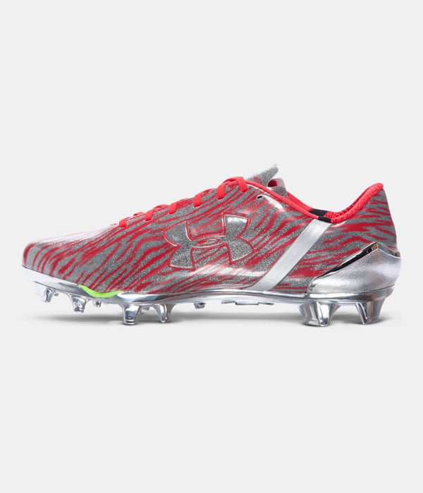 under armour all red cleats