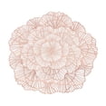 thumbnail image 2 of Manteles individuales con forma de flor, manteles individuales huecos, ecológicos, resistentes al desgaste, de PVC, con aislamiento térmico., 2 of 8