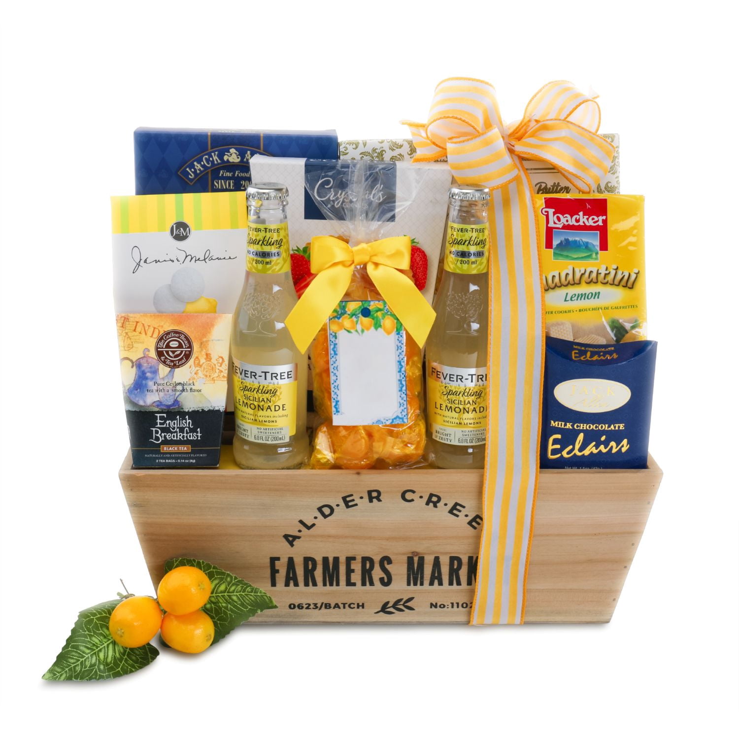 Alder Creek Gift Baskets Sunshine is for Lemonade (8 Pieces)