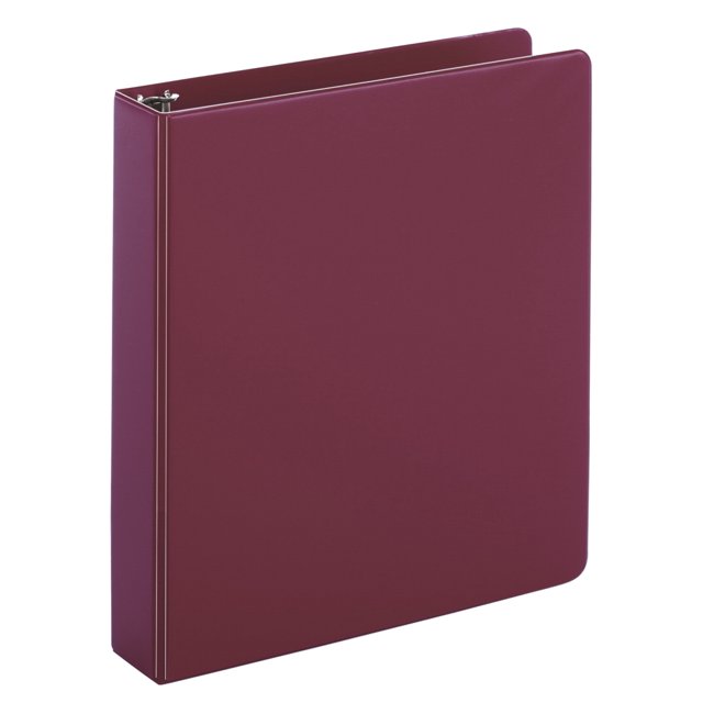Liant Rond en Polypropylène Intelligent pour l'École, 1-1/2 Po, Marron