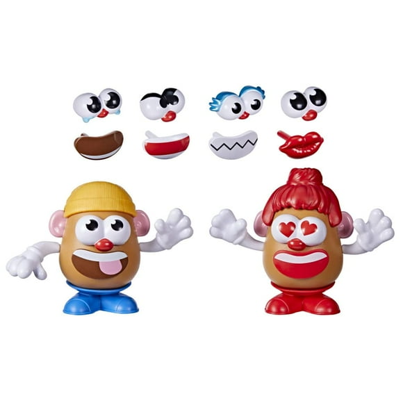 SPUDMOJI Toy Mr. Potato Head con 22 piezas para mezclar y triturar