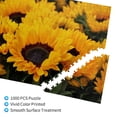 thumbnail image 2 of Sikiie Flower Bush Sunflower Puzzle, Jigsaw Puzzles, Jigsaw Puzzles 1000 Pieces, Custom Jigsaw Puzzle for Adults (29.5×19.7in, Horizontal), 2 of 9