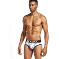 thumbnail image 2 of JOCKMAIL Men's Underwear Briefs Playful Printed briefs Ice Silk Sexy Low Waist Underwear, 2 of 7