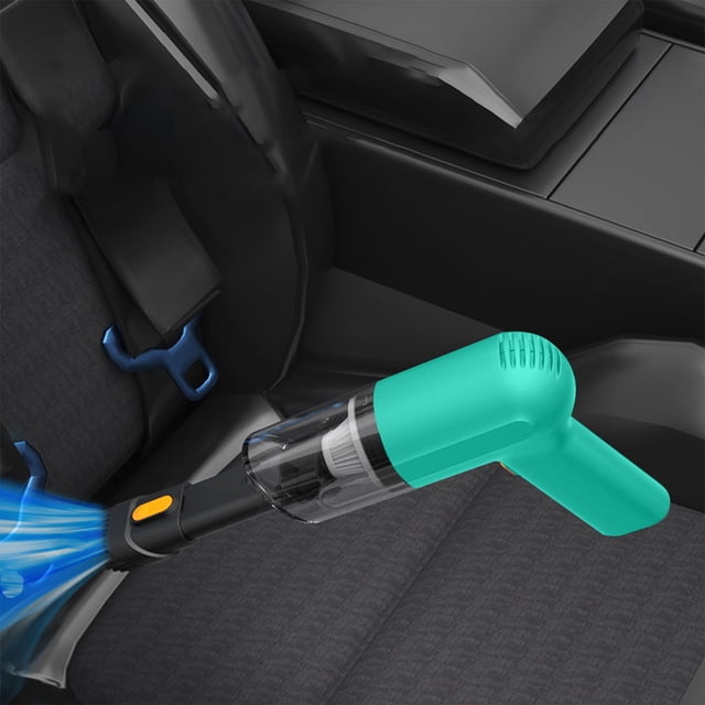 Fiudx Ofertas Flash Del Día Aspirador De Mano Para Coche, Aspirador Potente De Succión Para Coche Pequeño, Aspirador De Polvo Con Filtro, Aspirador Portátil