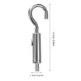thumbnail image 2 of SKISUNO 5pcs Adjustable Hook Copper Cable Guide Turnbuckle for Hanging Hangers, 2 of 8