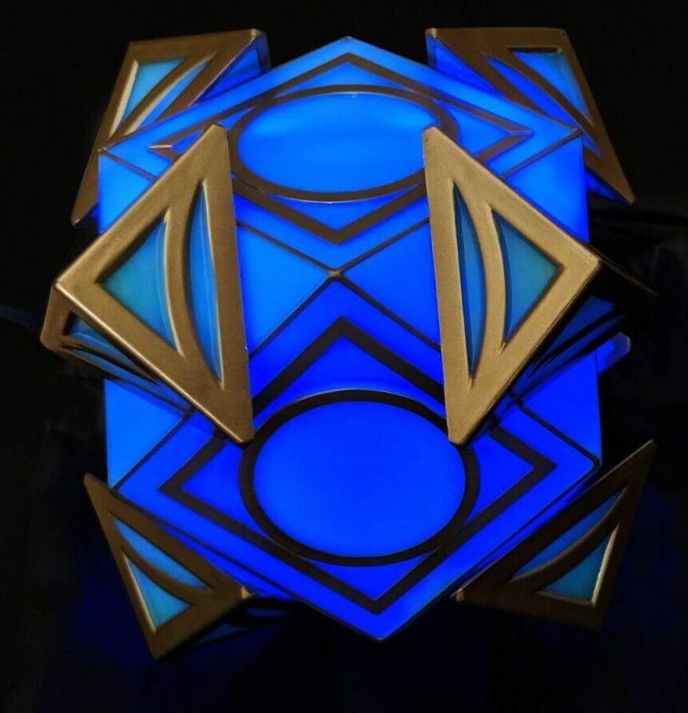 Disney Parks Star Wars Galaxy Edge Jedi Holocron Cube with Light and Sound New - image 3 of 3
