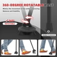 thumbnail image 4 of BeneCane Folding Cane for Men and Women, Lightweight Quad Cane for Seniors, Adjustable Aluminum Walking Cane with Self-Standing Base and Travel Bag, 4 of 7
