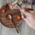 thumbnail image 6 of Wooden Spoons for Eating, 12 Pieces Natural Wood Eating Spoon, 7 Inch Eco-Friendly Handmade Teaspoon Dinner, 6 of 7