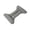 Gray_Flocked, variant on Cinvoph Inflatable Travel Pillow Portable Lumbar Support Pillow, Curved Ergonomic Compression Camping Pillow for Office Car Camping Outdoor 12.5"x22.5"
