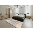 thumbnail image 4 of Ahgly Company Indoor Rectangle Abstract Desert Sand Beige Checkered Area Rugs, 3' x 5', 4 of 6