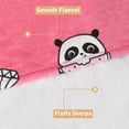 thumbnail image 2 of Catalonia Panda Print Oversized Hoodie Blanket Sweatshirt, Wearable Sherpa Giant Pullover for Adults Men Women Teenagers Wife Girlfriend Gift, 2 of 7