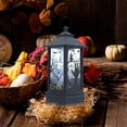 thumbnail image 4 of LED Halloween Snow Globe Lantern with Flying Ghosts & Pumpkin - Battery Operated Lighted Lantern for Haunted House, Party & Home Decor, 4 of 6