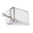 thumbnail image 2 of CIMAXIC 4 String Tailpiece Bridge Plate For Banjo Replacement Parts Guitar DIY To Improved Tone (Silver),1.97"X1.61"X1.5", 2 of 4
