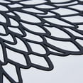 thumbnail image 5 of BalsaCircle 6 Black Round 15" Dahlia Floral Vinyl PLacemats Wedding Party Decor, 5 of 8