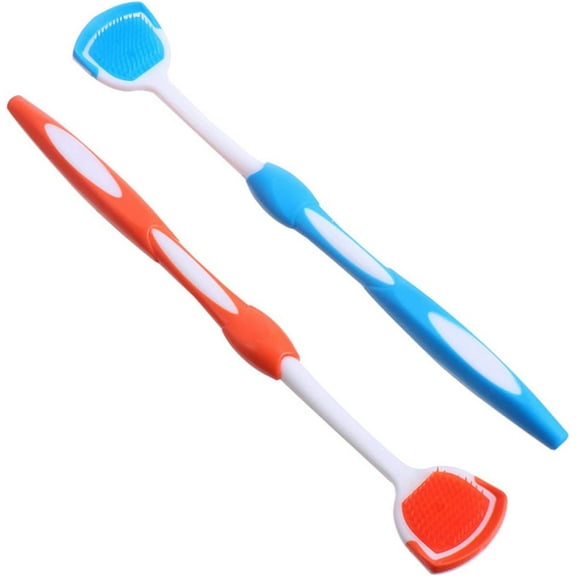 2Pcs Tongue cleaning brush household cleaning tools tung scraper tongue cleaning scraper child major