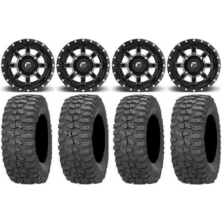 Fuel Maverick Black 15 Wheels 32 Rock-A-Billy Tires Sportsman RZR Ranger Fuel Maverick Black 15 Wheels 32 Rock-A-Billy Tires Sportsman RZR Ranger