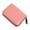 Pink, variant on Yonrjhukm Classic Card Storage Case, Thin Coin Purse for Men and Women, Zippered Organizer for Driver's License, Bank Cards, and ID Cards, Compact & Portable Wallet