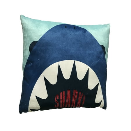 Shark Pillow mainstays kids shark decorative pillow - walmart Shark Pillow mainstays kids shark decorative pillow - walmart
