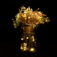 thumbnail image 6 of Changmaius 6/12/18 Pack Fairy Lights Battery Operated String Lights 7ft 20 Led Mason Jar Lights Waterproof Silver Wire Light Fireflies DIY Party Wedding Christmas Valentines Day Decoration, 6 of 7