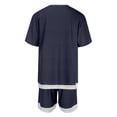 thumbnail image 4 of Tiijoy Little Boys Casual Outfits Kids 2Pcs Short Sleeve T-Shirt Shorts Set, Sizes 5-6, 4 of 8