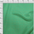 thumbnail image 3 of Tissu Vert de Mer de Rayonne de Pomme Asiatique Rétro Floral Robe Tissu Tissu Imprimé par la Cour 56 Pouces de Large, 3 of 4