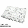 thumbnail image 5 of 90s Floor Pillow Lounger Cover, Colorful Mosaic Pattern with Geometric Shapes in Memphis Style Doodle Print, Nap Mat Printed Fabric Case for 5 Pillows, 88" x 27", Blue Green, by Ambesonne, 5 of 5