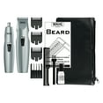 thumbnail image 4 of Wahl Mustache Battery Men's Beard Trimmer, 2 Trimmer Set Silver - Model 5606-700, 4 of 14