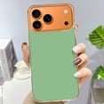 thumbnail image 3 of Case For Apple iPhone Air / 17 Pro / 17 Pro Max Series Case, Slim Thin Transparent Flexible Clear TPU Shockproof Phone Case For iPhone 17 Series, Dark Sea Green, 3 of 6