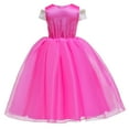 thumbnail image 3 of Princess Dress Aurora Costume Girls Costumes Birthday Party Dress up for Girls 2T 3T(Q99), 3 of 6