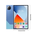 thumbnail image 3 of 10.1-Inch Android 13 Tablet PC with 2K Display, 2.4G/5G WiFi, Bluetooth, Dual SIM, 16MP+32MP Camera, 2GB+16GB, 256GB Expandable, 12000mAh Battery, 3 of 8