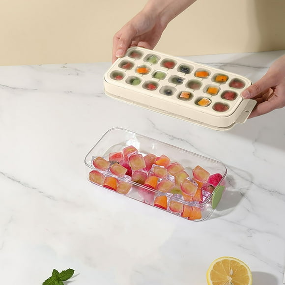 Ice Cube Molds on Clearance, Water Injection Continuous Homemade Jelly Food Grade Plastic Ice Ice Box Water Ice, Mothers Day Gifts
