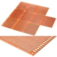 thumbnail image 4 of 10 Pcs 7*9cm Carte PCB Prototype Finie à Souder pour Bricolage Carte de Circuit Planche à Pain (Doré), 4 of 4