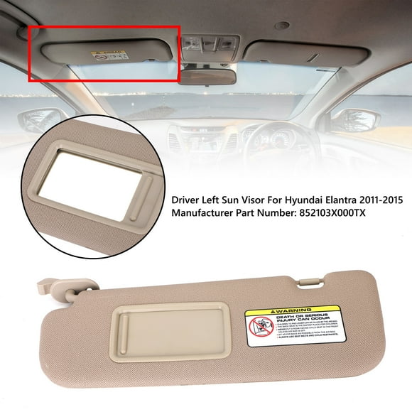 Hyundai Elantra Sun Visor