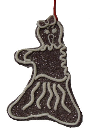 gingerbread girl ornament