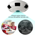 Fisheye Lens 360 Degree Panoramic Camera WIFI V380 Pro APP Smart Home