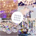 thumbnail image 2 of Chandelier Crystal Replacement Set, 12 Crystal Glass Prism Ornaments with Hooks, 2cm/0.78inch Accent Pieces for Window Decor and Indoor Display, 2 of 9