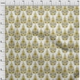 thumbnail image 3 of oneOone Viscose Jersey Tissu Imprimé Floral & Paisley Block Tissu Imprimé par Yard 60 Inch Wide, 3 of 4