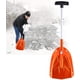 thumbnail image 3 of Pala de nieve, pala de nieve portátil para coche, juego de pala de nieve retráctil de aleación de aluminio, pala de hoja ancha para parque para acampar al aire libre Xemadio PTL261, 3 of 8